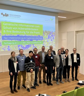 Fachtagung „Genetische Informationen zum Schutz von Ackerwildkräutern und ihre Bedeutung für die Praxis“